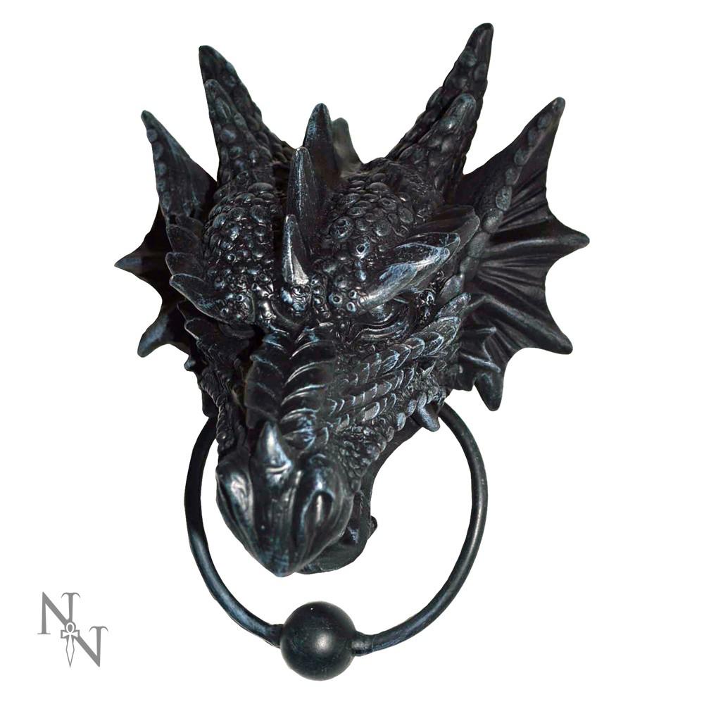 Nemesis Now - Dragon Heurtoir - Noir